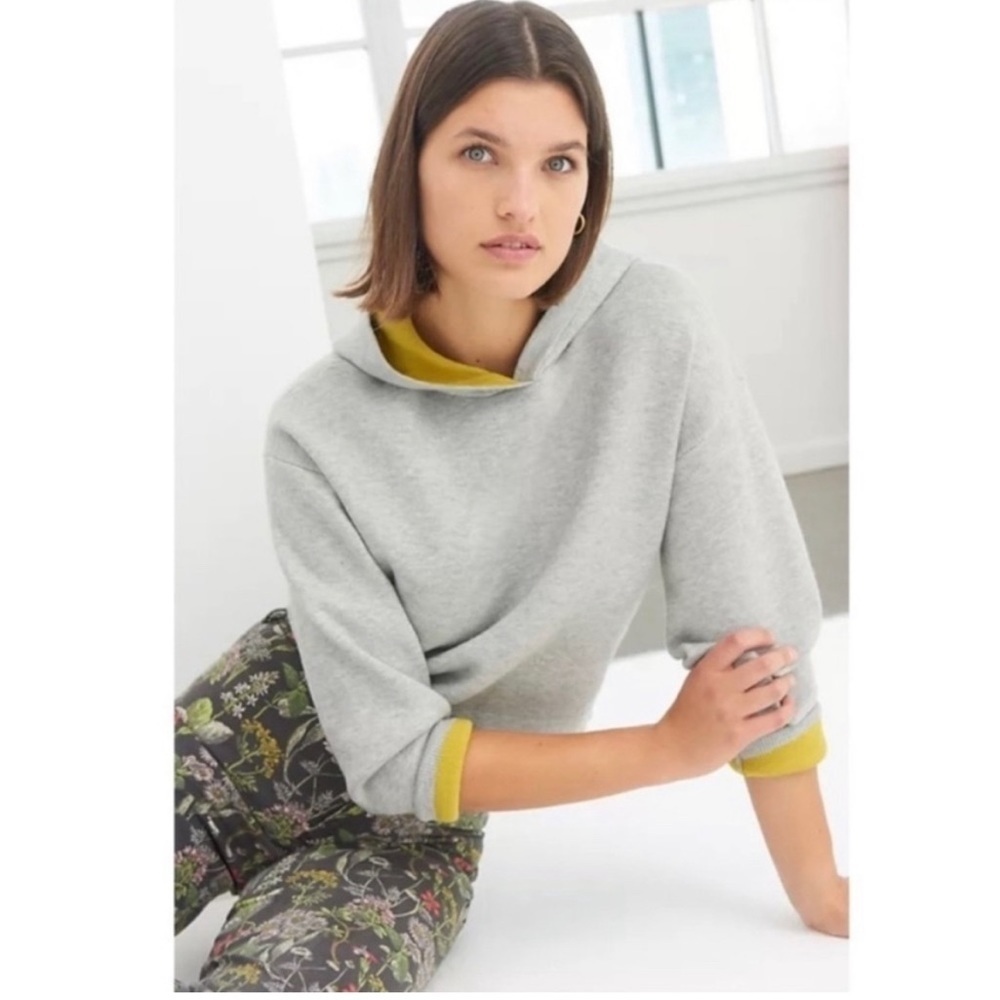EUC Maeve Anthropologie hooded sweater, Small